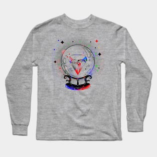 mystic crystal ball Long Sleeve T-Shirt